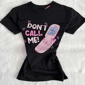 y2k don't call me graphic tee